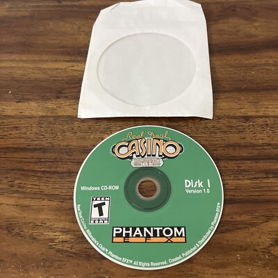 Reel Deal Casino MillionairesClub - Version 1.0 (PC, DVD-ROM) - Disc Only!!!