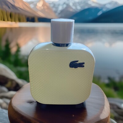Lacoste L.12.12 White Blanc by Lacoste, 3.3 oz EDP Spray for Men New