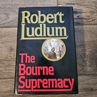 The Bourne Supremacy by Robert Ludlum, 1986, 1st/1st,HBDJ