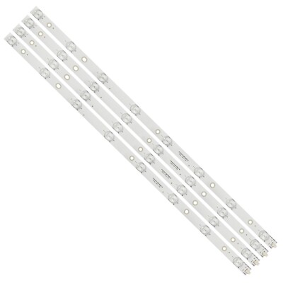 4pcs LED Backlight Strips For 32PFL3404/77 32PFL3158H/12 32PFL3258K/12 DP32D13