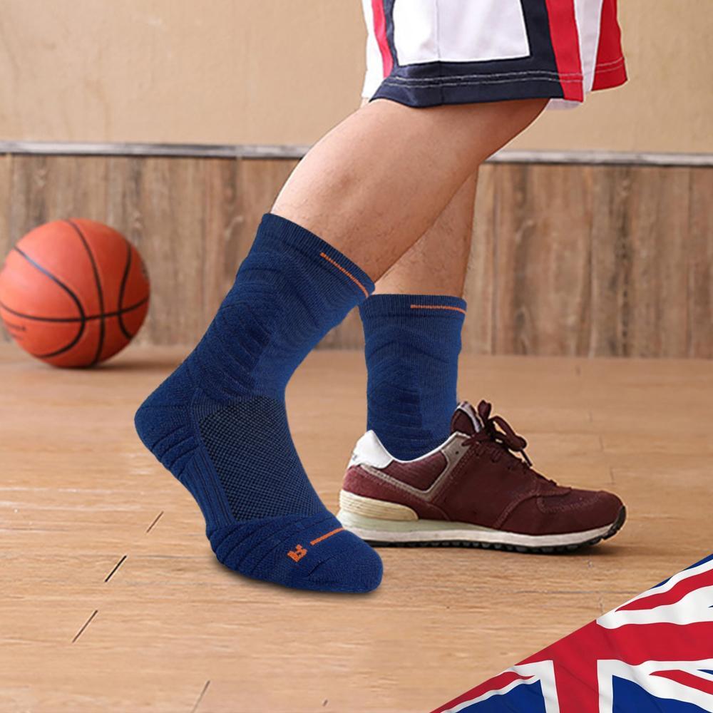 SAOLA Calze Sportive Uomo Calze Morbide Escursionismo Suola Terry Antiscivolo Traspiranti per Ragazzi Adolescenti