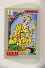 DC Cosmic 1991 Trading Card #22 The Cheetah's Dagger L013581