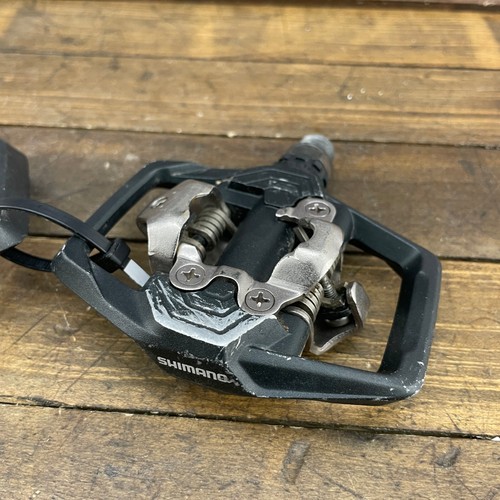 Shimano Pedals PD-ME700 Clipless Mountain Bike SPD Platform Flat CRMO Reverse A9 - Picture 4 of 13