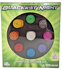 D C Direct Blackest Night Power Ring Spectrum...