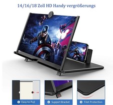 14-18" 3D HD Handy vergrößerungs Bildschirm Faltbarer Handy-Bildschirmverstärker