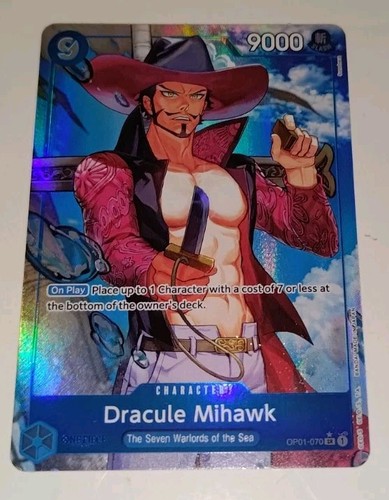 Dracule Mihawk (OP01-070) (Alternate Art) OP01-070 Premium Booster -The Best - Picture 3 of 5