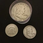 Franklin Silver Half Dollars Roll (20)