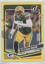 2023 Panini Donruss Press Proof Yellow Preston Smith #111 e9p