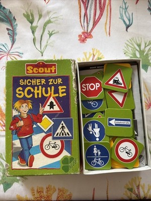 Kosmos Scout Sicher zur Schule Lernspiel Verkehrszeichen Kinder ab 4 Jahre