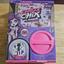Capsule Chix Giga Glam Collection Mix Match Fashion Doll 5 Capsules New Sealed