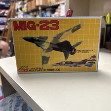 Vintage ACE 1/144 MIG-23 Fighter Model Kit BRAND NEW #12