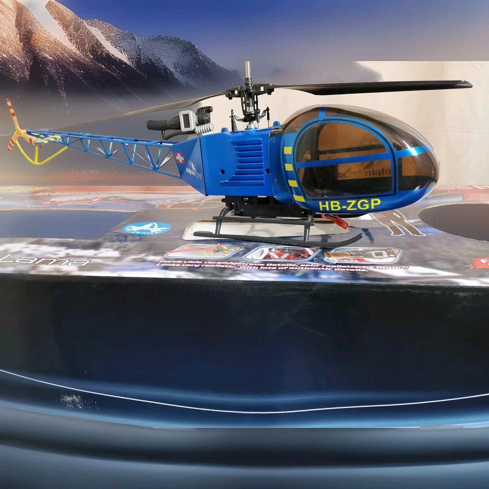 RC Helikopter SA 315 B Lama Alpinlift RTF 2,4 GHz von Carson mit viel Zubehör - Bild 2 von 4