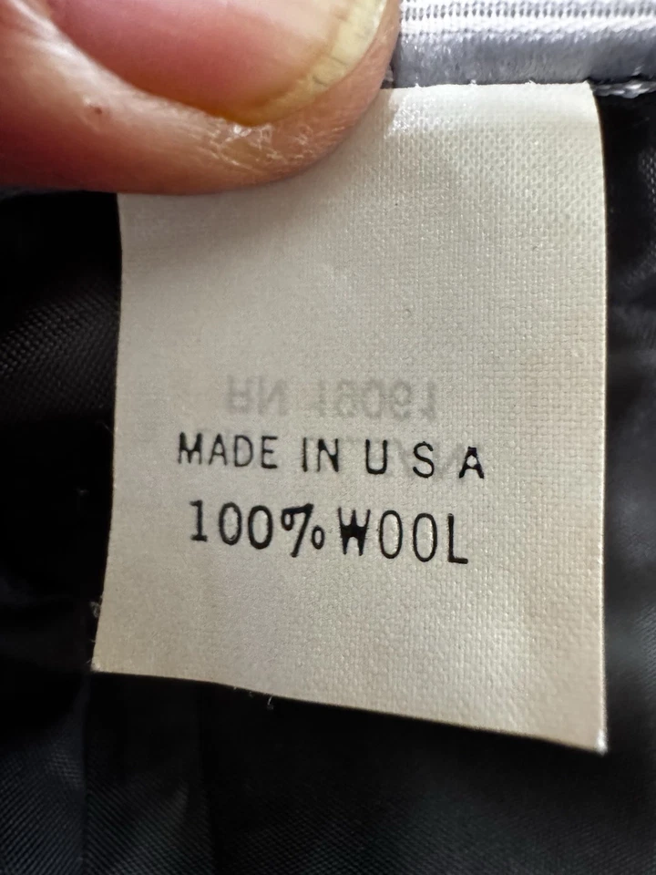 VTG 80 Doncaster Collection Sz12 100%Wool Peplum Flared Skirt USA GrannyMeet Cor - Image 3 of 4