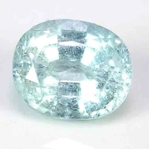EXCEPTIONAL NATURAL BALL BLUE COLOR MADAGASCAR SAPPHIRINE GEM - OVAL CUT