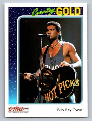 1992 Sterling Country Gold Billy Ray Cyrus #1