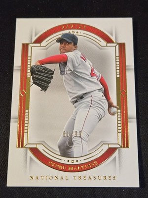 2024 Panini National Treasures - Pedro Martinez #91 /99