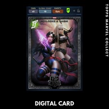 Topps Marvel Collect Psylocke & Magik Epic Da...