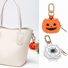 Halloween Coin Purse Keychain Novelty Accessory for Costume Party Decorations