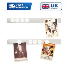 Elegant Self-Adhesive Stainless Steel Magnetic Memo Board with 10 White Magnets