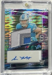 2023 Spectra Sam Laporta Celestial RPA /75 Rookie Patch Auto #232