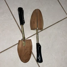 Vintage Rochester Shoe Stretcher Travel. Shoe Tree Wooden Brown. Shoe mold model