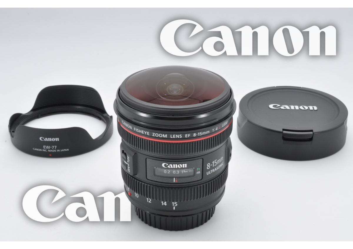 Canon EF 8-15mm f/4L Fisheye USM Zoom Lens [ Near Mint ] from