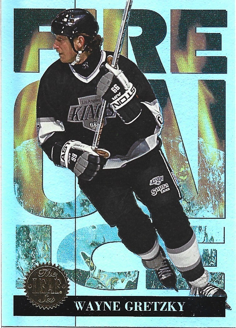 1994-95 Leaf Fire On Ice #4 Wayne Gretzky