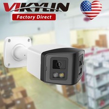 Vikylin Color IR 180View Bullet 4MP POE Camera ONVIF Human Vehicle Detection Lot