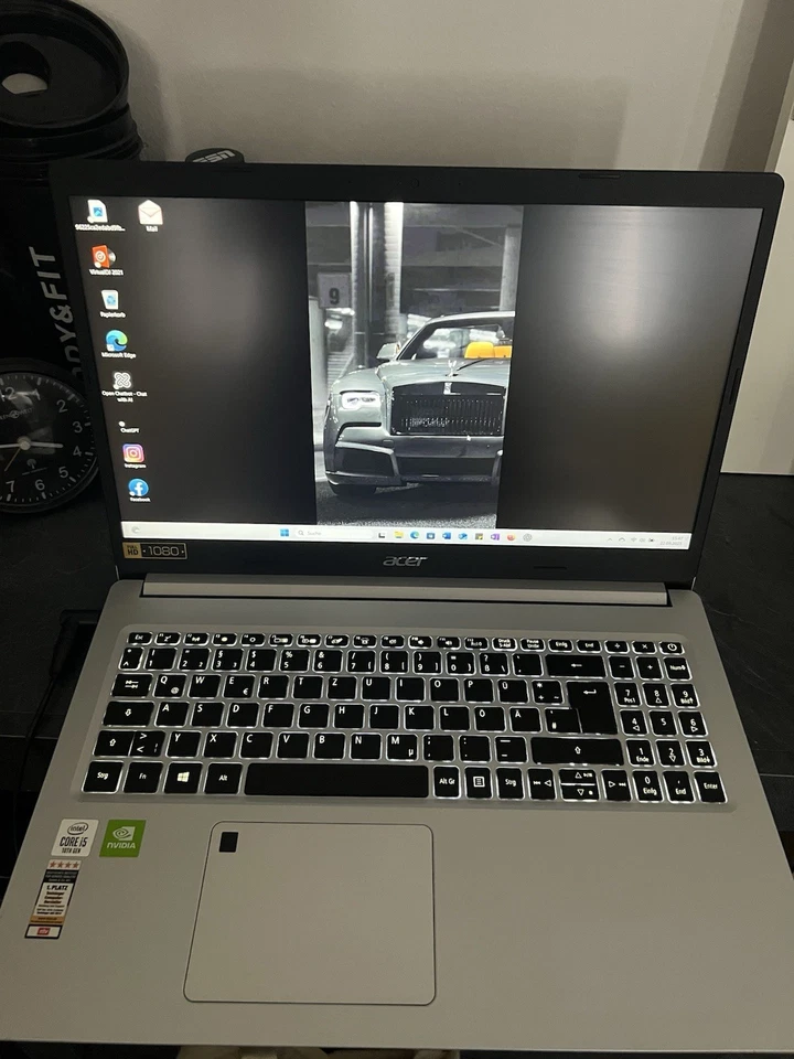Acer Aspire A515-54G Intel I5 10210u NVIDIA MX250 15.6 Zoll 16GB RAM 1tb SSD - Bild 2 von 4