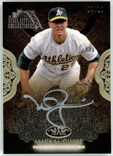 Mark McGwire 2019 Topps Tier One Prime Performers Autograph Card #PPA-MM 04/10