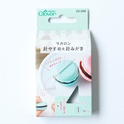 Clover Macaron Needle Rest & Needle Sharpener, Mint, 1 piece