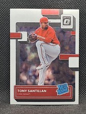 2022 Panini Donruss Optic - Rated Rookie Antonio Santillan Reds Card #31 (RC)