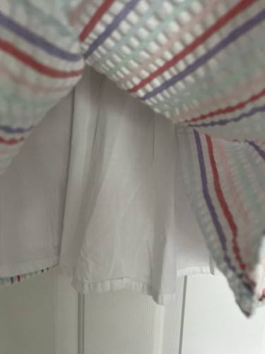 Hope & Henry Girls Dress Seersucker Stripe Size 6 Classic Lined Organic Cotton - Picture 4 of 8