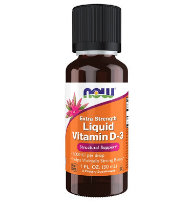 Now Foods Vitamin D-3 1000 Liquid 30ml