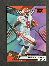 Travis Etienne XR Foil Rookie Card RC 2021 Chronicles Draft Picks #189 Jaguars