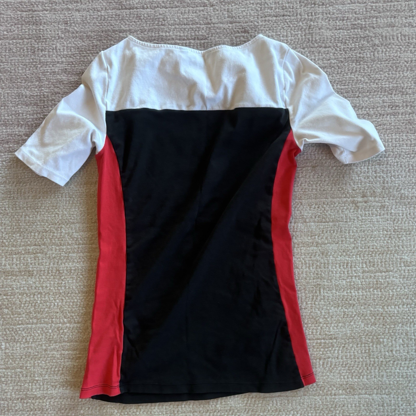 Ralph Lauren Classic Basic Color Block White Blac… - image 8