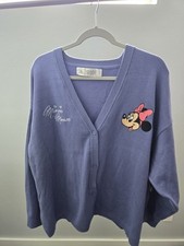 Disney Parks Minnie Mouse Knit Cardigan for Women NEW WITH TAG 3XL 