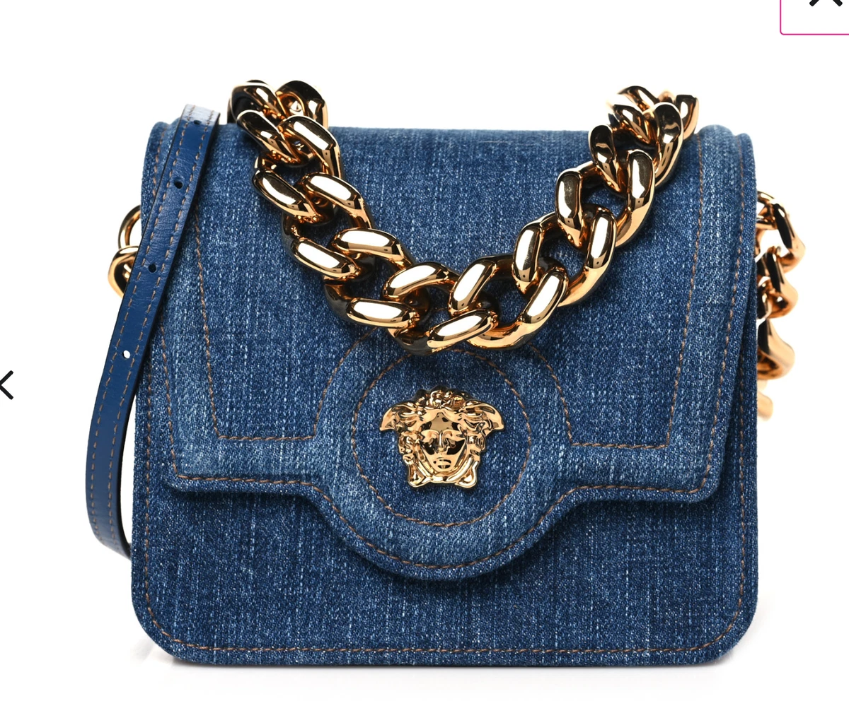 【週末限定値下げ】VERSACE デニムトートバッグ Versace Denim Exterior Tote Bags & Handbags for Women for sale | eBay