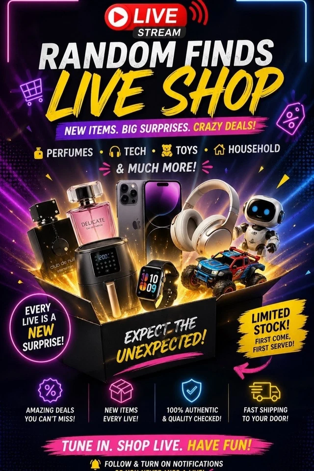 RANDOM HOUSEHOLD/TECH/BEAUTY/PERFUMES