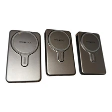 myCharge Maglock Hub+ All-In-One Wireless Charger w/ Magsafe Lot Of 3