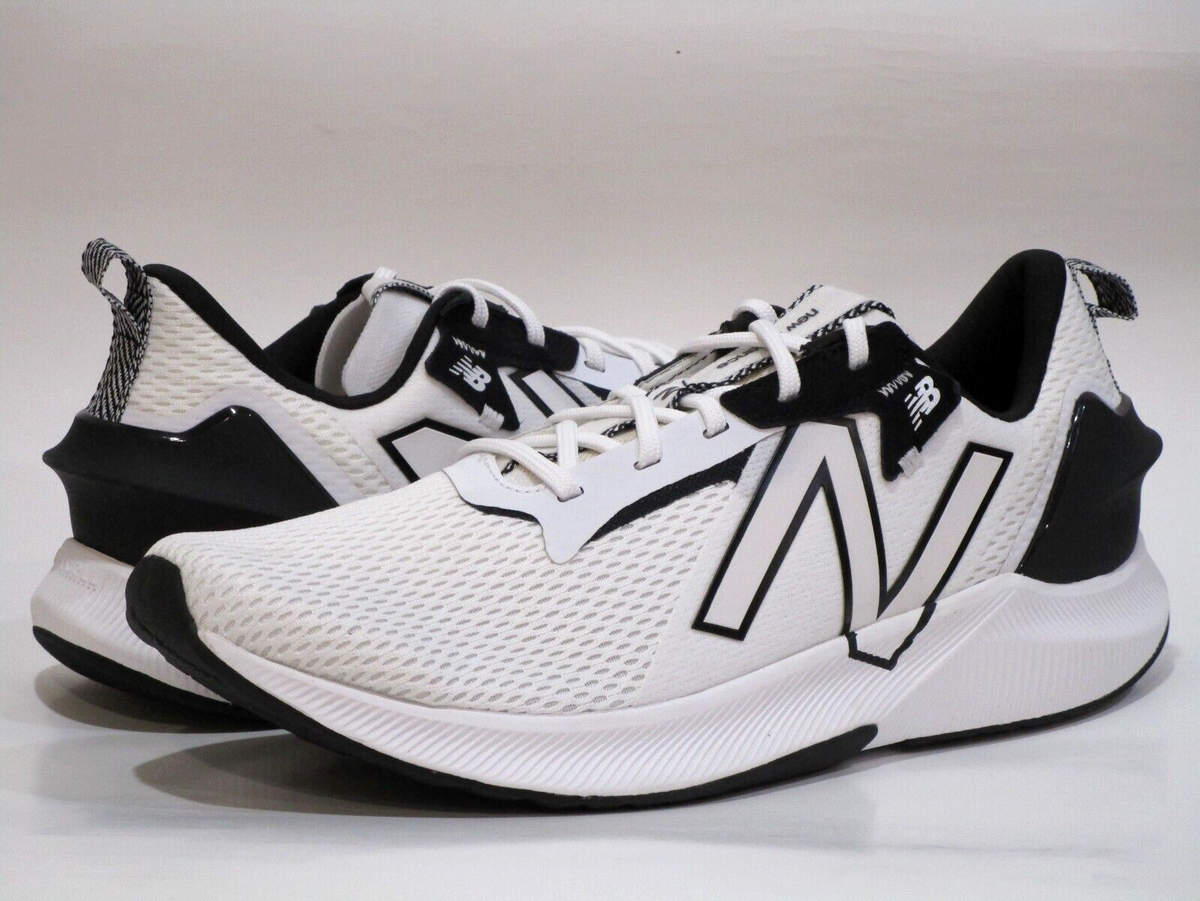 New Balance Men's FuelCell Propel RMX v2 Running Shoes White/Black, 13 D(M)  US