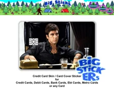 Scarface Boss Moves Vinyl Credit Card Skin Cover SMART Sticker Wrap Decal