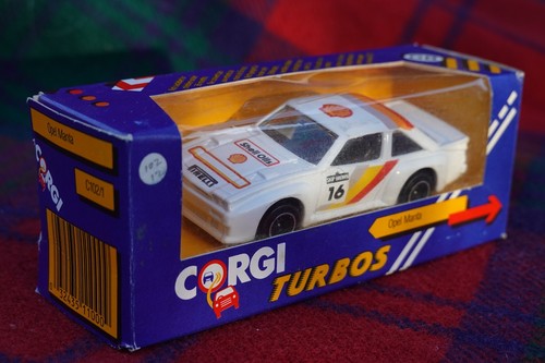 1986 CORGI TURBO #C102/1 1986 Opel Manta B 400 #16 Welsh Rally white MIB 1/43 - Picture 4 of 8