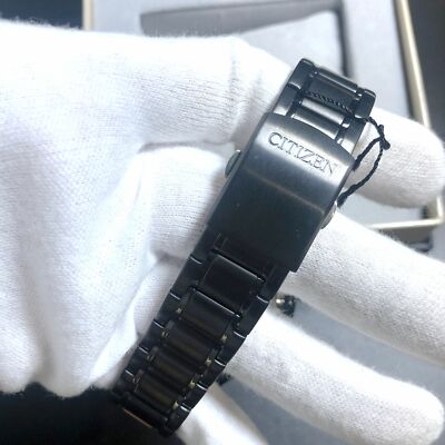 Citizen GENT WATCH CA0595-54E ECO-DRIVE Chronograph IP BLACK | eBay