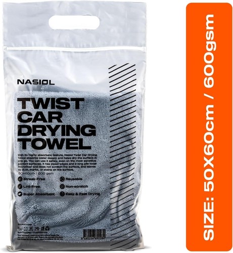 Nasiol Car Wash Set-Car Wash Shampoo, Drying Towel, Wash Mitt-Up to 25 Washing - Bild 5 von 8