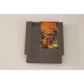 Vintage Nintendo NES Taito Demon Sword Video Game - Complete in Box