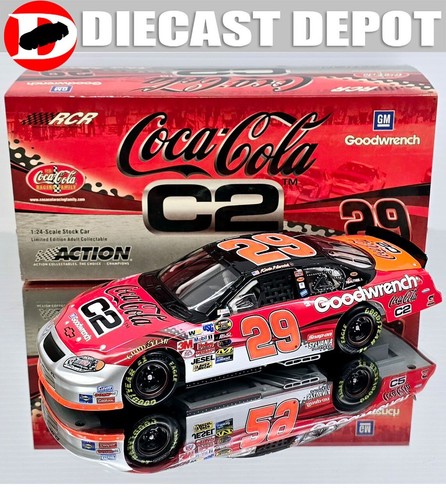 KEVIN HARVICK 2004 C2 COCA-COLA 1/24 ACTION - Picture 8 of 9