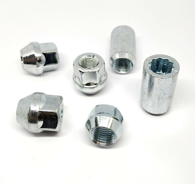 5 PCS OF M14x1.5 OPEN END Wheel lug nuts. Variation. Select what you need! ITALY