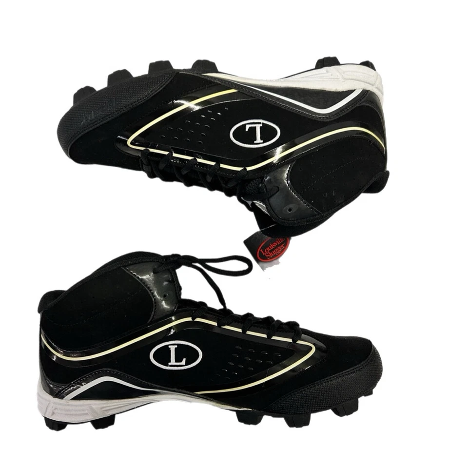 Louisville Slugger Baseball M LS Fastball Mid Cleats Sneakers SIZE 13 NIB - Image 2 of 4