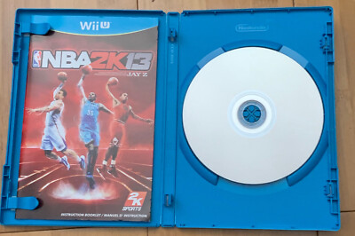 NBA 2K13 Nintendo Wii U Complete with Manual Excellent